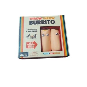 NEW Throw Throw Burrito Dodgeball Card Game